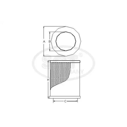 SB 258 - Air filter 