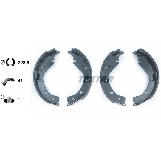 91063100 - Brake Shoe Set 