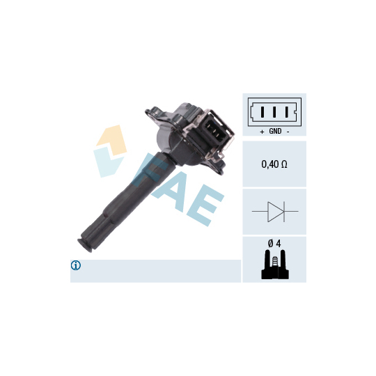 80252 - Ignition coil 