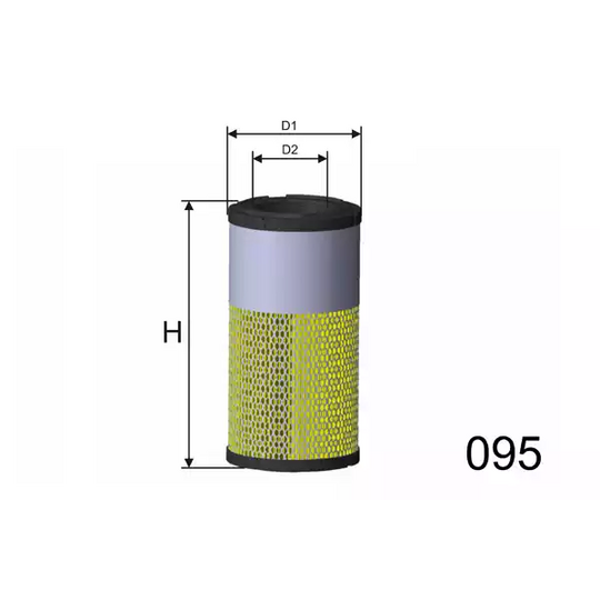 R647 - Air filter 