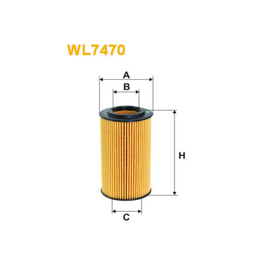 WL7470 - Oil filter 