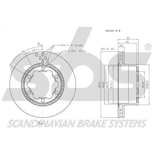 18152047124 - Brake Disc 