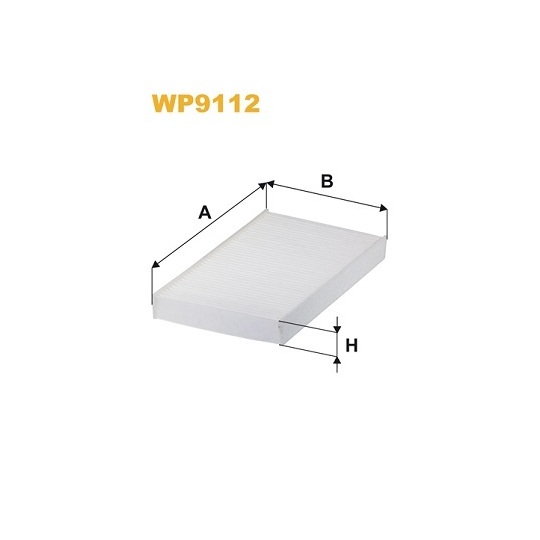 WP9112 - Filter, interior air 
