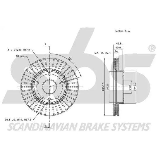 1815205006 - Brake Disc 