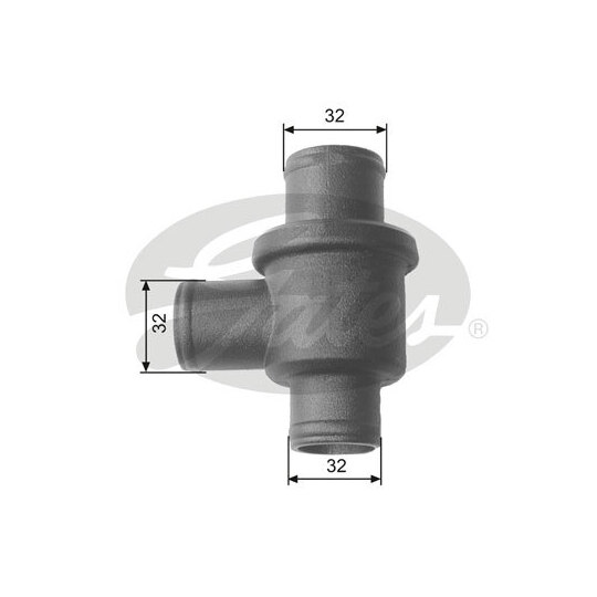 TH15587 - Termostat, kylvätska 