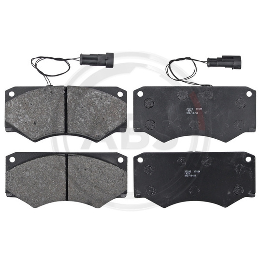 37295 - Brake Pad Set, disc brake 