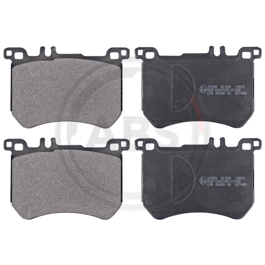 37955 - Brake Pad Set, disc brake 