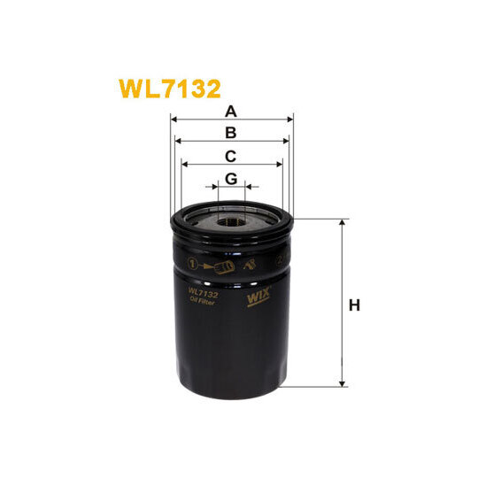 WL7132 - Oil filter 