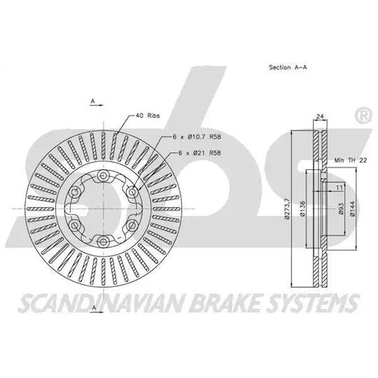 1815203256 - Brake Disc 