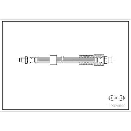 19026690 - Brake Hose 