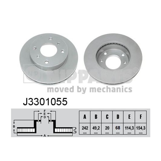 J3301055 - Brake Disc 