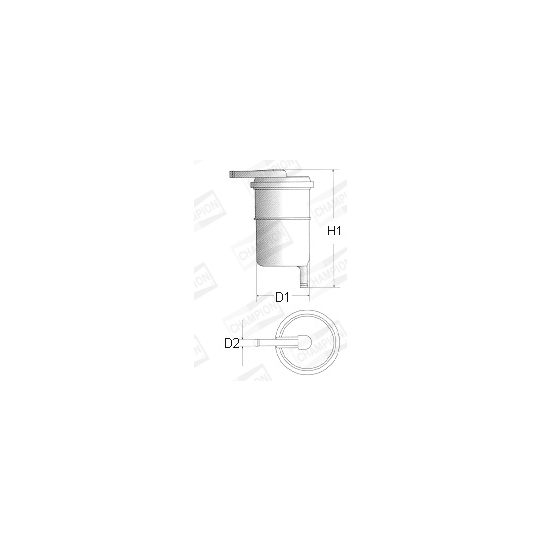 L102/606 - Polttoainesuodatin 