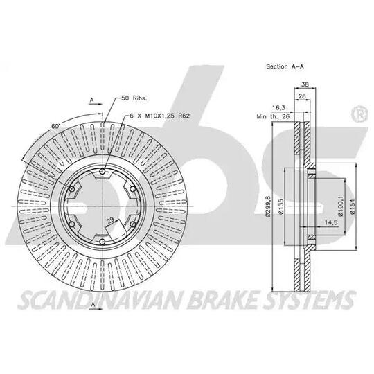 1815202262 - Brake Disc 