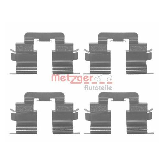 109-1215 - Accessory Kit, disc brake pad 