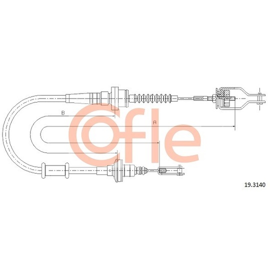 19.3140 - Clutch Cable 