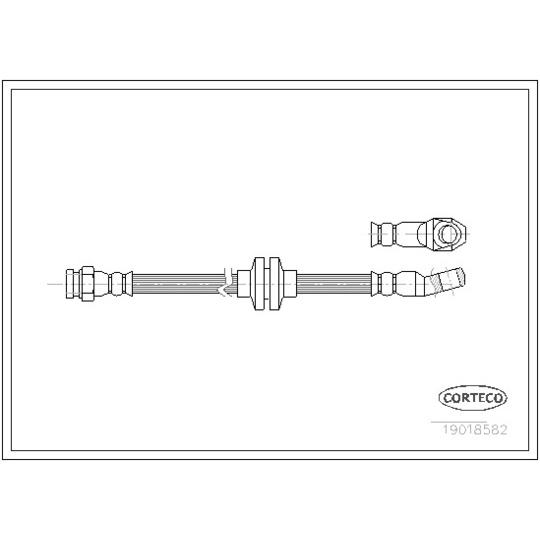 19018582 - Brake Hose 