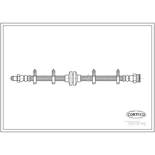 19018146 - Brake Hose 