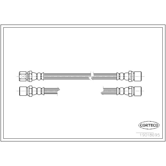 19018695 - Brake Hose 