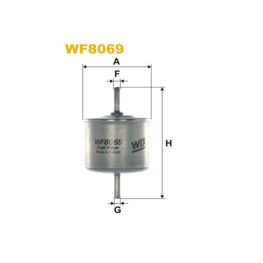 WF8069 - Polttoainesuodatin 