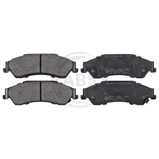 38729 - Brake Pad Set, disc brake 