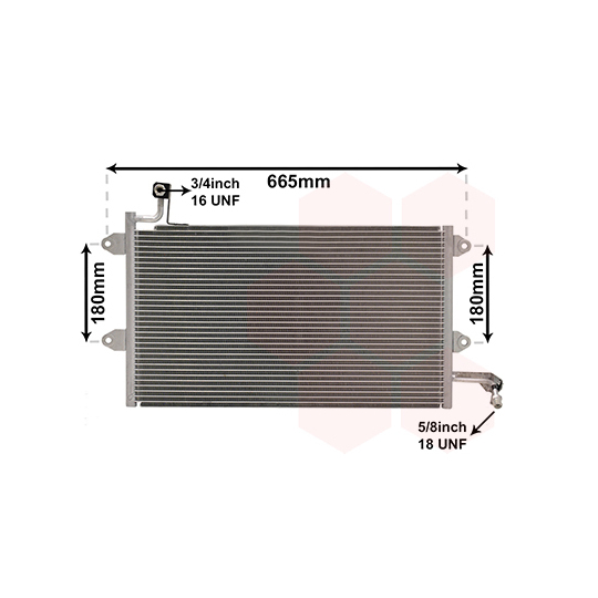 58005137 - Condenser, air conditioning 