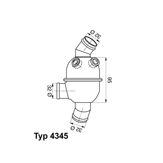 4345.80 - Thermostat, coolant 