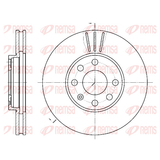 6572.10 - Brake Disc 