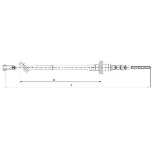 58014600 - Clutch Cable 
