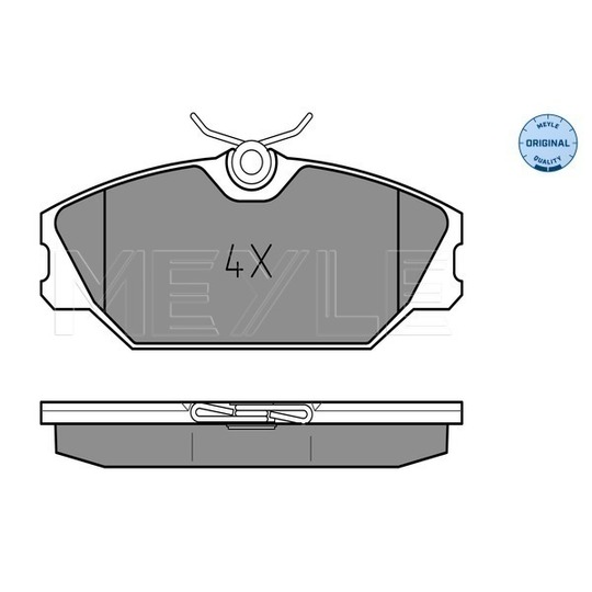 025 231 7218 - Brake Pad Set, disc brake 