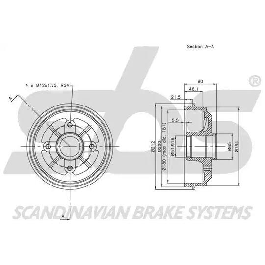 1825251904 - Brake Drum 