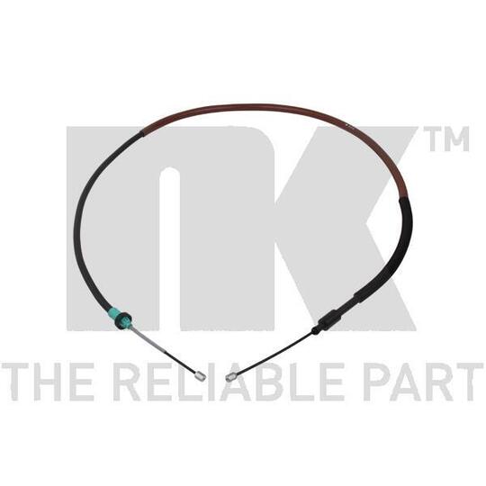 9019102 - Cable, parking brake 