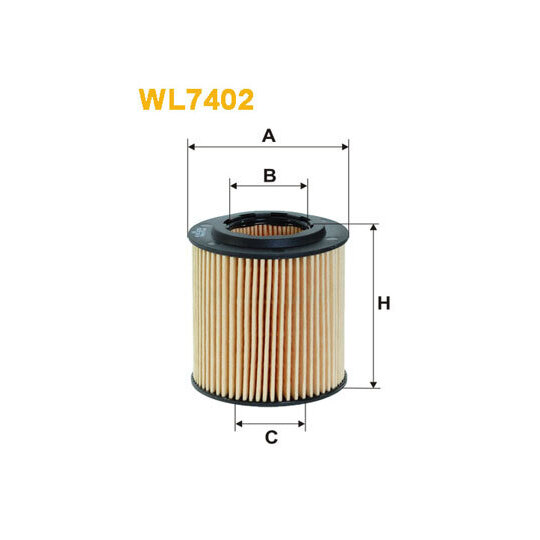 WL7402 - Oil filter 