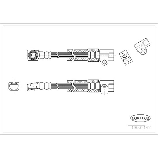 19032142 - Brake Hose 