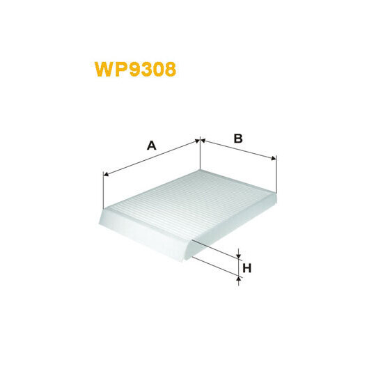 WP9308 - Suodatin, sisäilma 