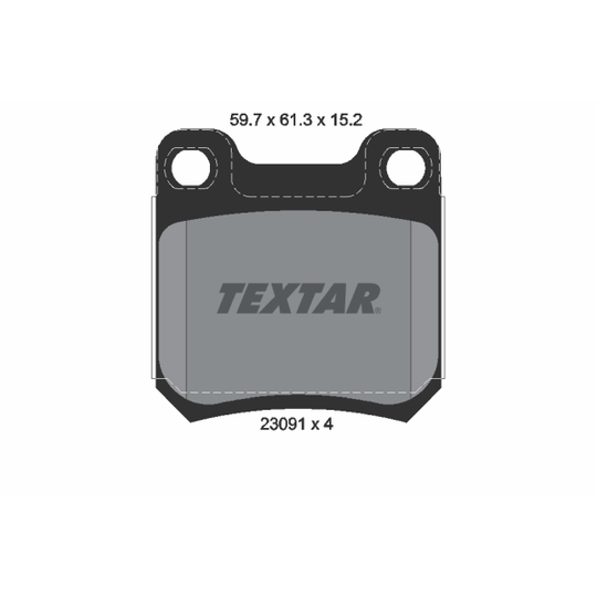 2309102 - Brake Pad Set, disc brake 