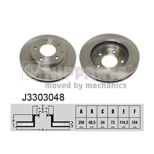 J3303048 - Brake Disc 