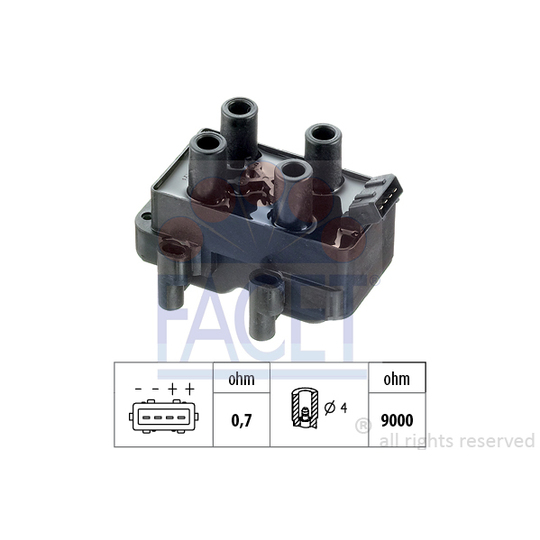9.6172 - Ignition coil 