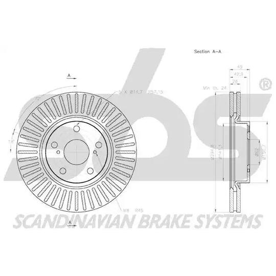 18152045125 - Brake Disc 