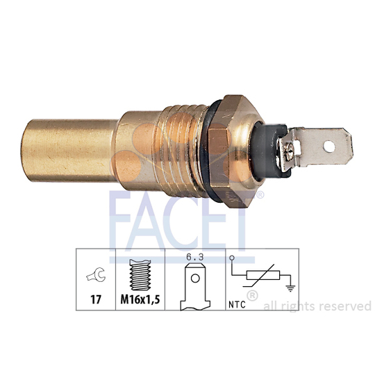 7.3035 - Sensor, coolant temperature 