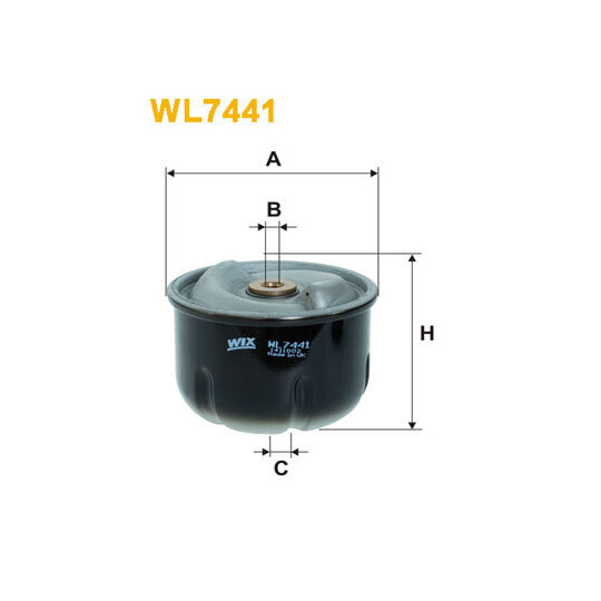 WL7441 - Oil filter 