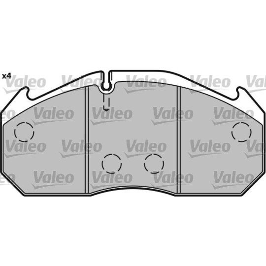 541649 - Brake Pad Set, disc brake 