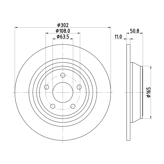 MDC2663 - Brake Disc 