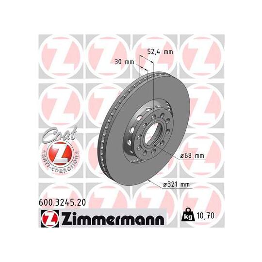 600.3245.20 - Brake Disc 