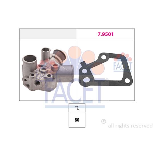 7.8146 - Thermostat, coolant 