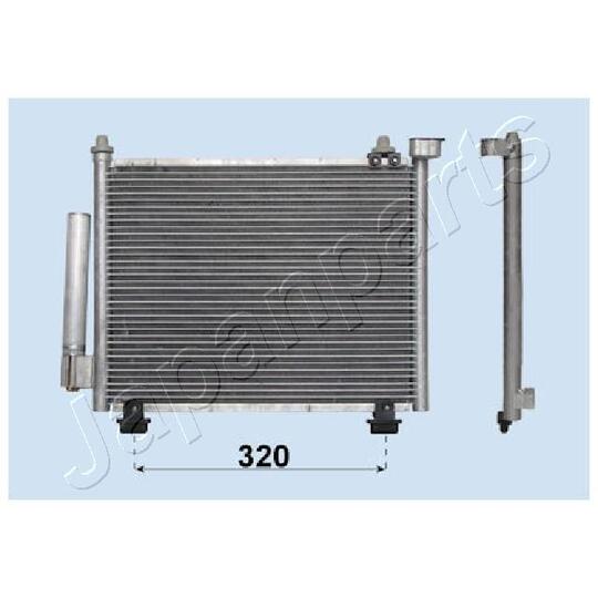 CND072036 - Condenser, air conditioning 