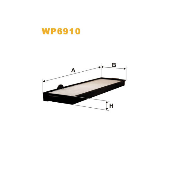 WP6910 - Filter, interior air 