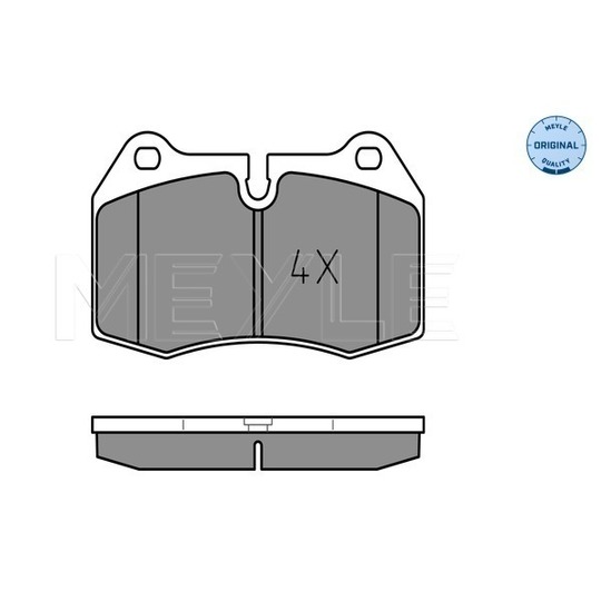 025 214 7118 - Brake Pad Set, disc brake 