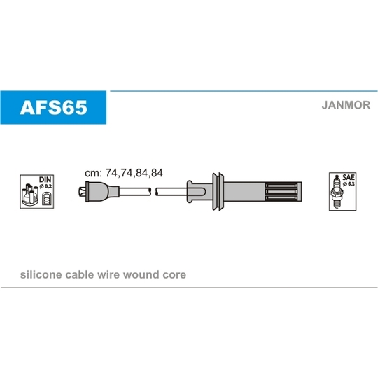 AFS65 - Süütesüsteemikomplekt 