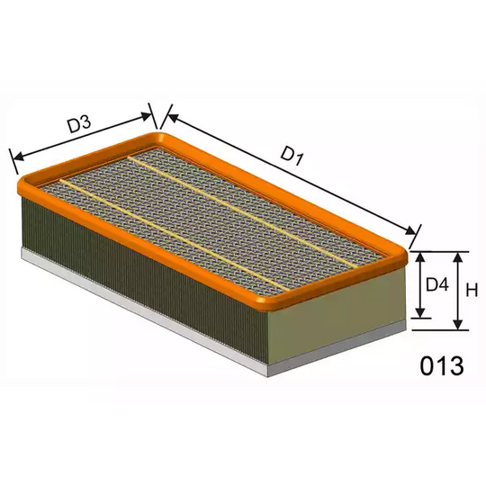 P415 - Air filter 