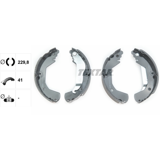 91080200 - Brake Shoe Set 